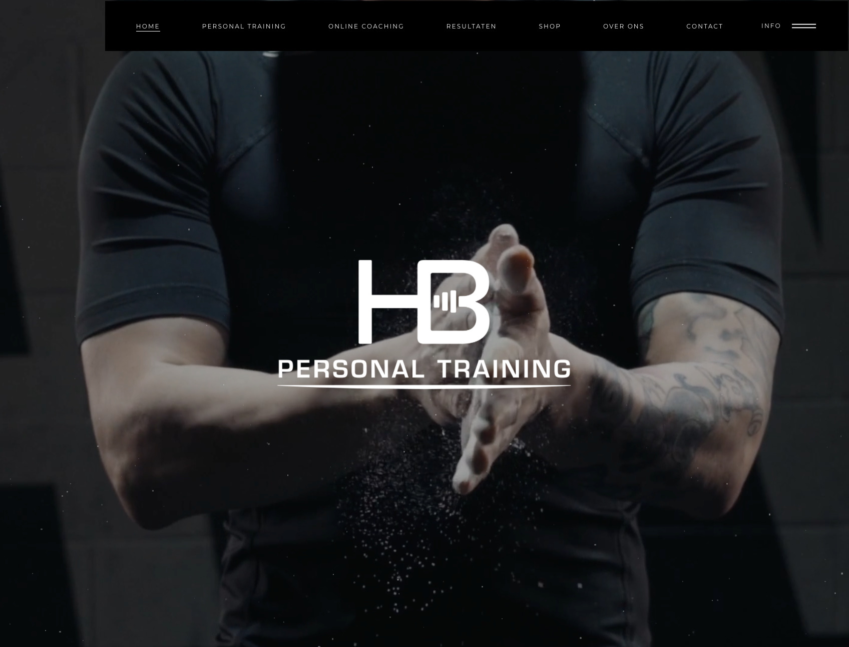 Website HB Personal Training